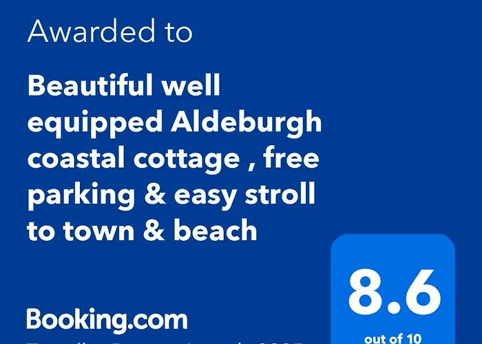 Beautiful Immaculate Aldeburgh Cottage, Sunny Outdoor Space, Free Parking - Easy Walk To Beach & Town